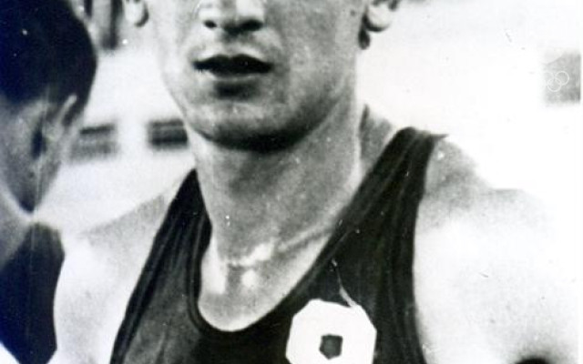 Jozef Labuda počas vrcholného obdobia volejbalovej kariéry.