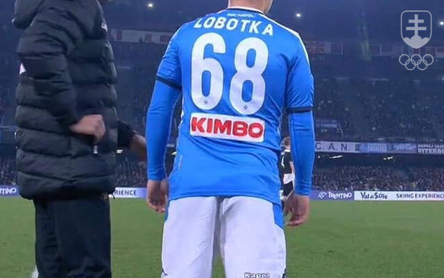 Dôležitý moment v kariére Stanislava Lobotku: v januári 2020 zažil debut vo farbách Neapola.